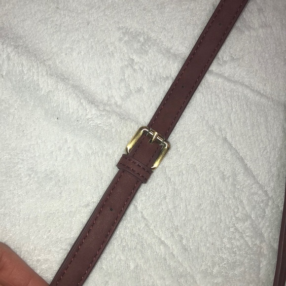 Francesca’s Burgundy Studded Tassel Purse - Picture 8 of 8